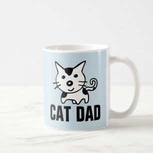 MUG MUSIQUE CAFÉ CAT DAD