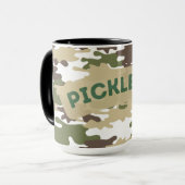 Mug Musique Camo de Pickleball (Devant gauche)