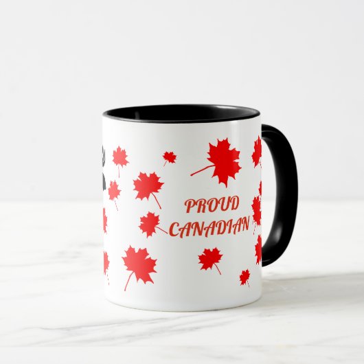 Mug Musique canadienne (Devant droit)