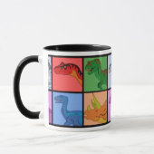 Mug Musique Carré Dinosaur (Gauche)