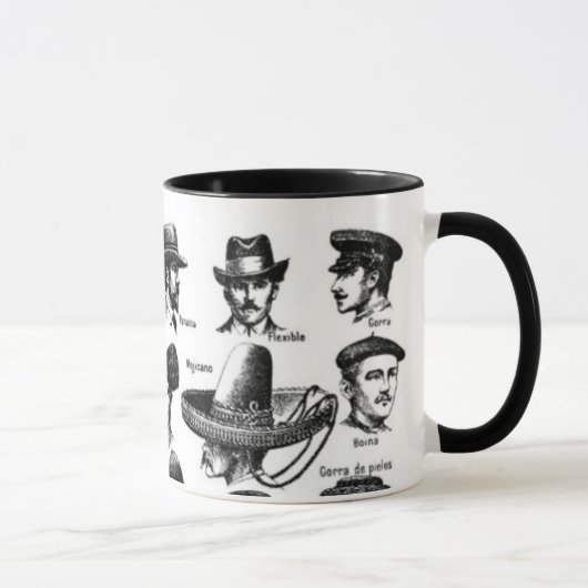 Mug Musique Casquette vintage (Droite)