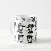 Mug Musique Casquette vintage (Devant gauche)
