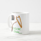 Mug Musique CELTIQUE, musique CELTIQUE (Devant gauche)