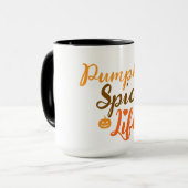 Mug Musique citrouille de vie épice (Devant gauche)