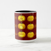 Mug Musique Citrouille d'Halloween (Centre)