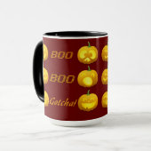 Mug Musique Citrouille d'Halloween (Devant gauche)