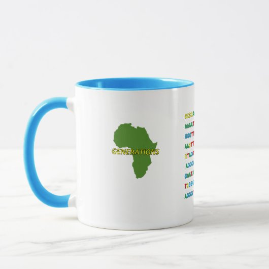 Mug Musique CODE GÉNÉTIQUE (Gauche)