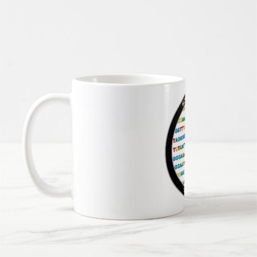 Mug Musique CODE GÉNÉTIQUE (Gauche)