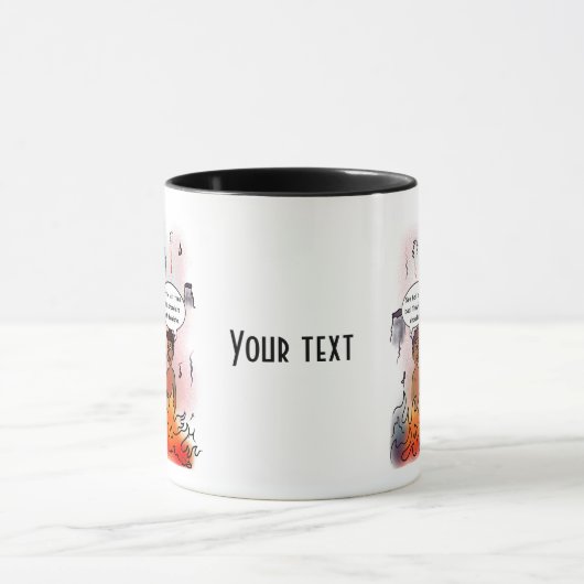 Mug Musique combo au chocolat blanc (Centre)