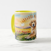 Mug Musique Combo Combo Sunrise de l'extracteur jaune  (Devant gauche)