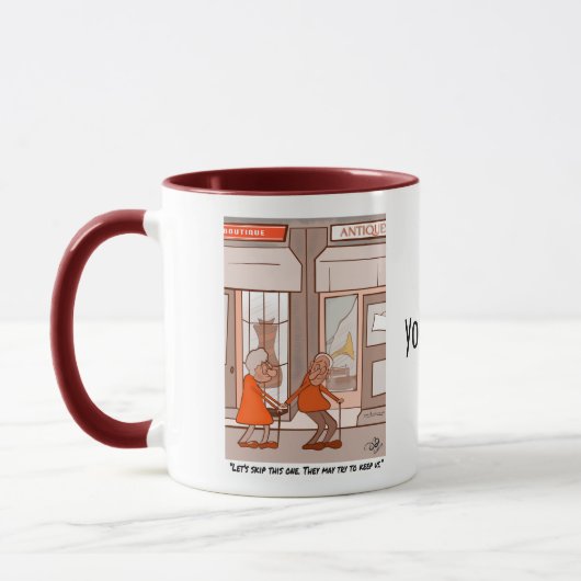 Mug Musique combo d'antiquités (Gauche)