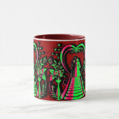 Mug Musique combo de conception 3D | Café et thé de ta (Centre)