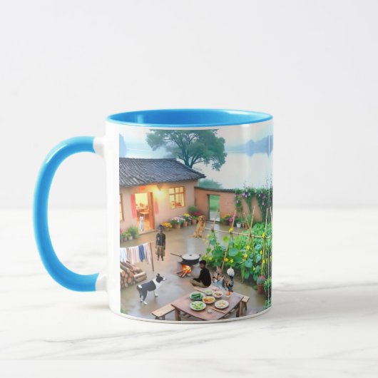 Mug Musique combo de conception 3D | Café et thé de ta (Gauche)