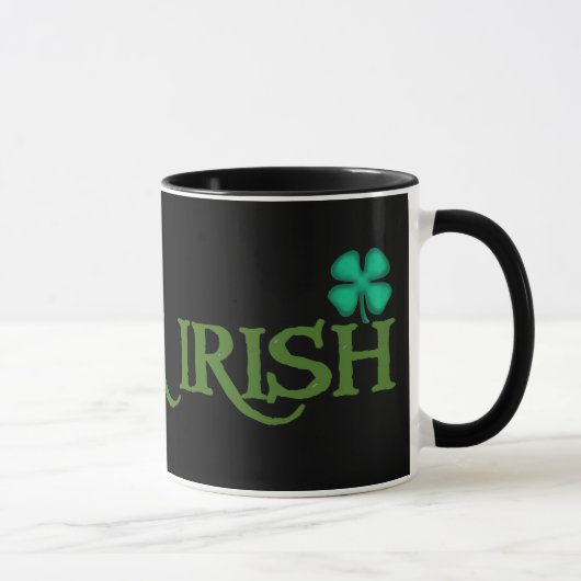 Mug Musique combo irlandaise noire (Droite)