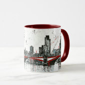 Mug Musique combo londonienne (Devant droit)