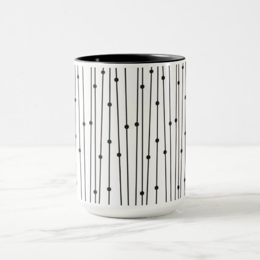 Mug Musique combo noire et blanche (Centre)