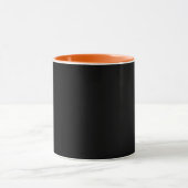 Mug Musique combo noire et orange (Centre)