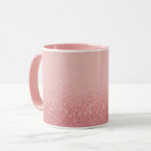 Mug Musique Combo Parties scintillant rose (Devant gauche)