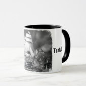 Mug Musique combo TRAFALGAR (Devant droit)