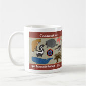 Mug Musique commémorative de l'État du Connecticut (Gauche)