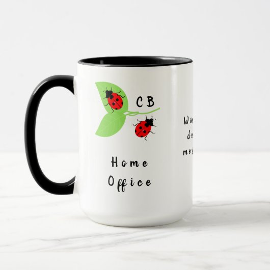 Mug Musique compacte de café de bureau à domicile (Gauche)