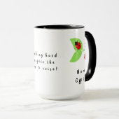 Mug Musique compacte de café de bureau à domicile (Devant droit)