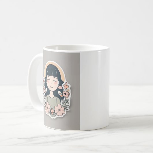 Mug Musique confortable pour chat Nap (Devant gauche)