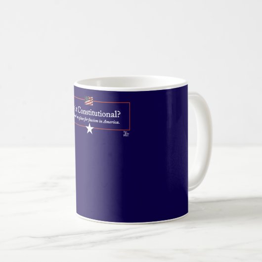 Mug Musique constitutionnelle (Devant droit)