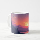 Mug Musique couchant (Devant gauche)