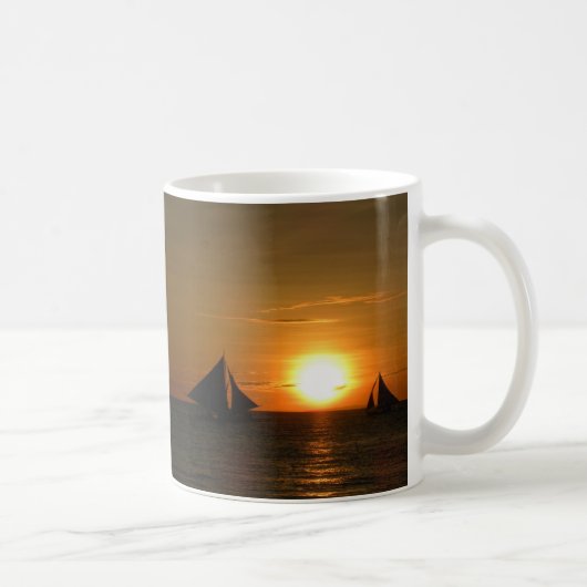 Mug Musique couchant à voile (Droite)