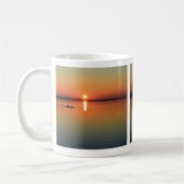 Mug Musique couché de soleil de Kayak (Gauche)