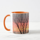 Mug Musique couché de soleil d'hiver (Gauche)