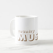 Mug Musique country (Devant gauche)