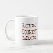 Mug Musique country (Gauche)