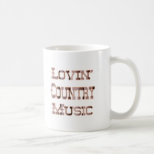 Mug Musique country (Droite)
