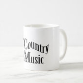 Mug Musique country (Devant droit)