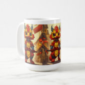 Mug Musique crâne dragon (Devant gauche)
