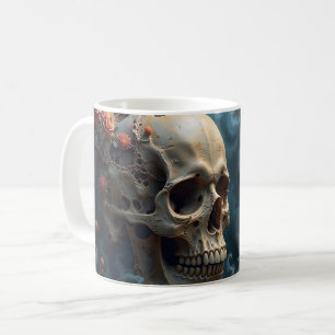 Mug Musique crâne florale