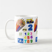 Mug Musique crayon éducatif (Gauche)