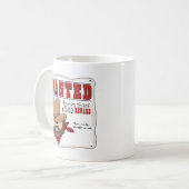 Mug Musique d'affiche Recherchée (Devant gauche)