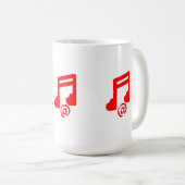 Mug @ musique d'amour (Devant droit)