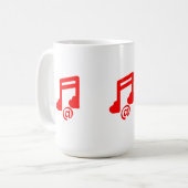 Mug @ musique d'amour (Devant gauche)