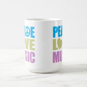 Mug Musique d'amour de paix (Centre)