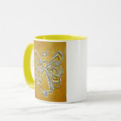 Mug Musique d'ange jaune (Devant gauche)
