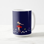 Mug musique, danse, romantique (Devant droit)