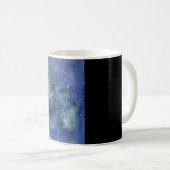 Mug Musique d'aquarelle de Libra Galaxy (Devant droit)