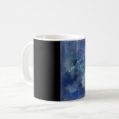 Mug Musique d'aquarelle de Libra Galaxy (Devant gauche)