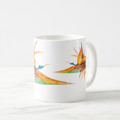 Mug Musique d'aquarelle de Strelitzia (Devant droit)
