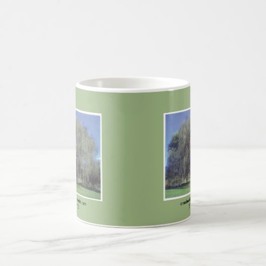 Mug Musique d'arbre à saule (Centre)