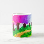 Mug Musique d'arbre couleur bonbon (Centre)